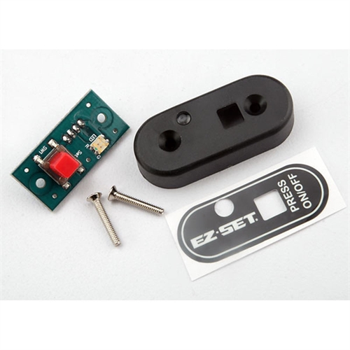 Push button, remote/ switch cover/ 2x12 cm (2)