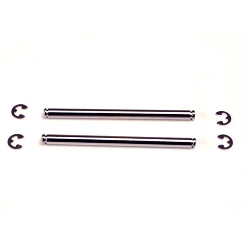 Suspension pins, 48mm (2) w/ E-clips