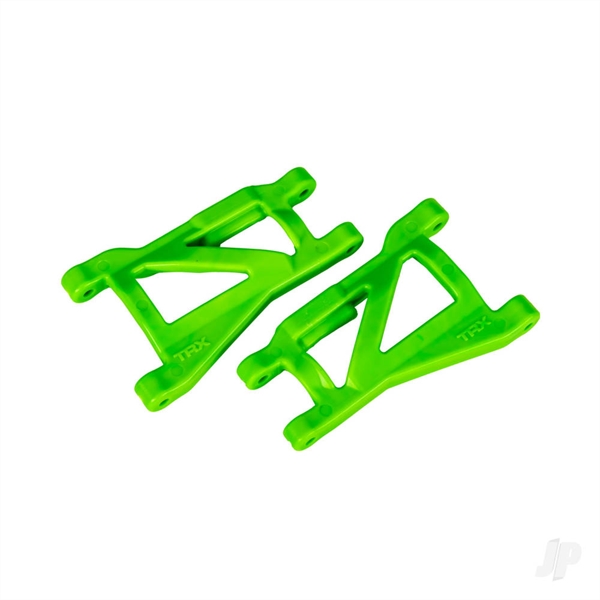 Suspension arms, green (rear, left & right), heavy duty