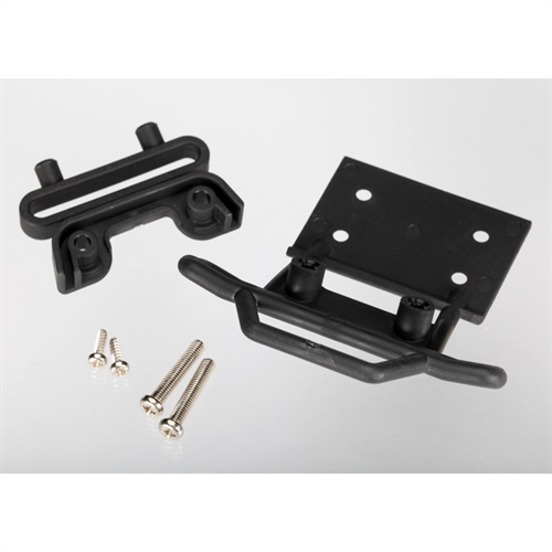 Bumper,front w/mount,(black)