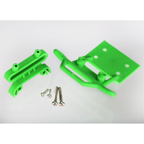 Bumper,front w/mount,(green)