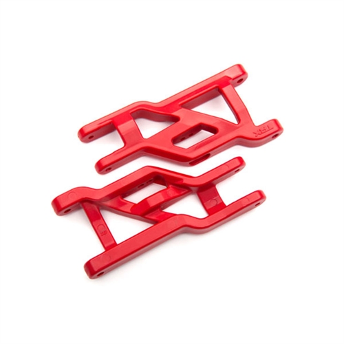 Suspension arms, front (red) (2) (heavy duty, cold weather material)