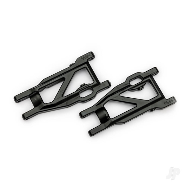 Suspension arms, black, front/rear (left & right), heavy duty (2)