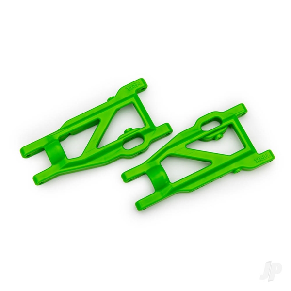 Suspension arms, green, front/rear (left & right), heavy duty (2)
