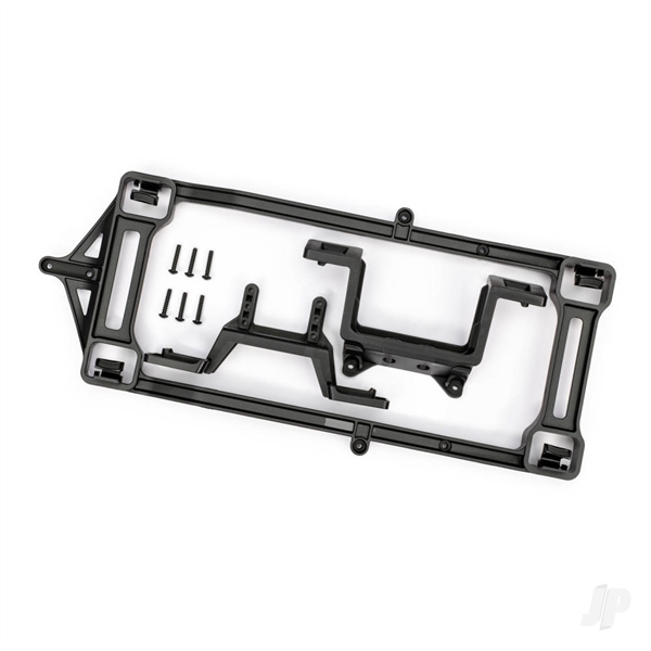 Body conversion kit, Bigfoot No. 1 (includes front & rear body mounts, latch, hardware) (for clipless mounting)