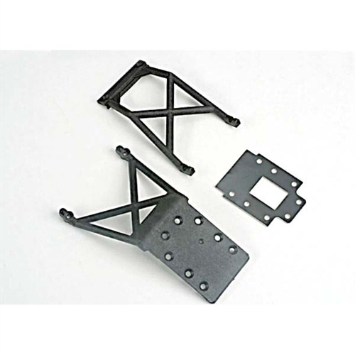 Skid plates (f&r)/ fiberglass transmission spacer plate