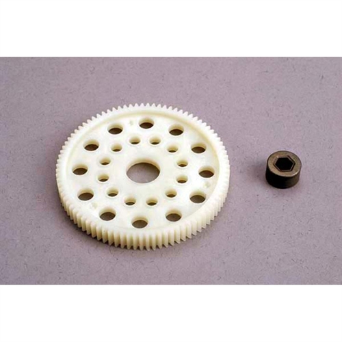 Spur gear (87-tooth) (48-pitch) w/bushing