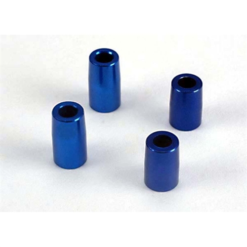 Tapered bearing block spacers(blue-anodised)3x6x(10.75&8.9mm
