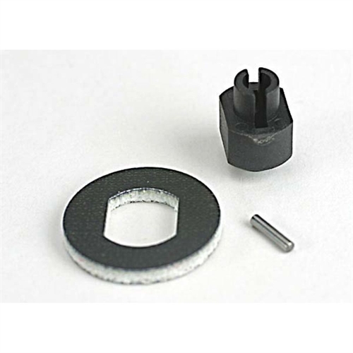 Disc, brake/ hub, adapter/ 2mm pin
