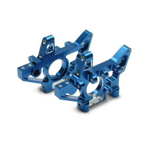 Bulkheads, front (machined 6061-T6 aluminium) (blue) (l&r)