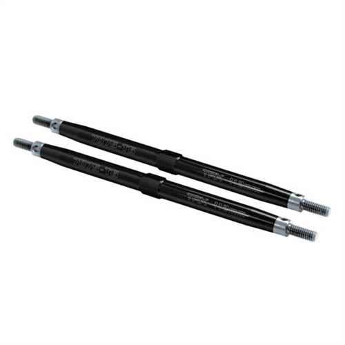 Toe links, Maxx ,Tubes black-anodised, 7075-T6 (112mm front)