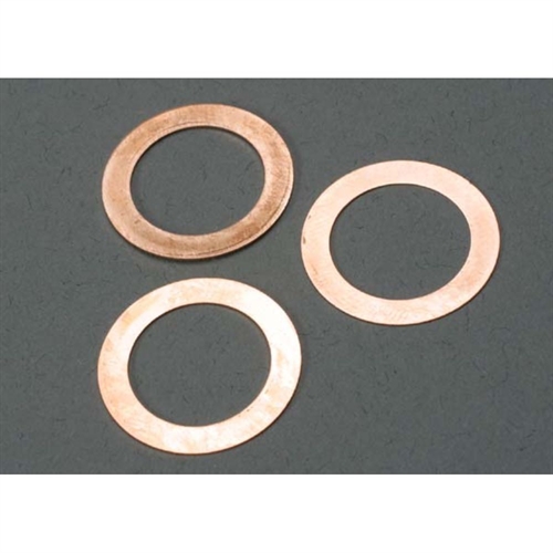 Gaskets, cooling head: 0.15, 0.25, 0.35mm (TRX2.5, TRX2.5R)