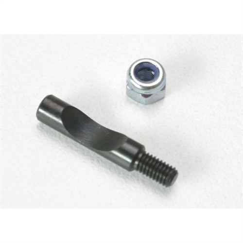 Bolt, carburetor pinch/ 3mm locknut (TRX 2.5, 2.5R)