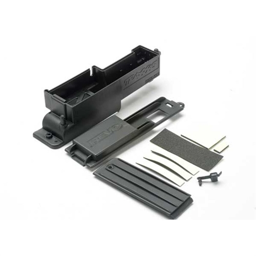 Electronics box, right,cover,chg jack plug,foam padding