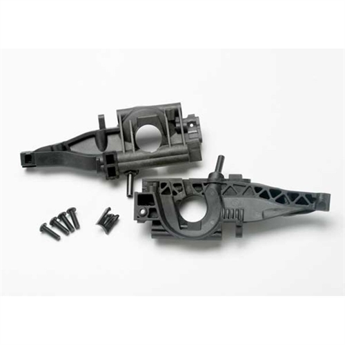 Bulkhead, rear (L&R halves)/ diff retainer, rear/ 4x14mm (2)