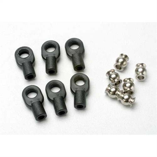 Rod ends, small, with hollow balls(6)(Revo steering linkage)