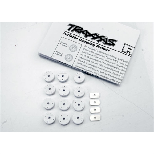 Variable damping kit, GTR shocks(#1/2/3 pistons & SS valves)