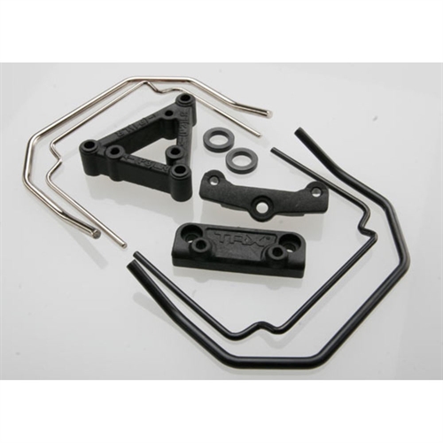 Sway bar mounts (Fr&Rr) (Revo), sway bar wires (Fr&Rr) (4)