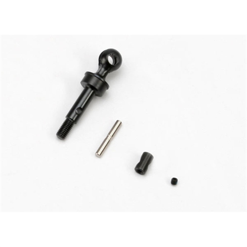 Stub axle, CV style (machined steel) / cross & drive pin