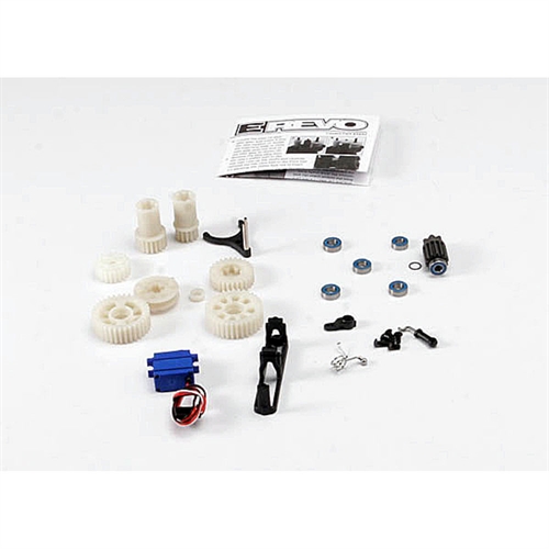 Two speed conversion kit (E-Revo) (includes sub-micro servo)