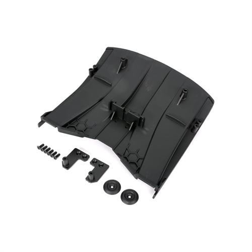 Diffuser, rear/ diffuser wing (left & right)/ washers (2)/ 3x10mm CCS (6)