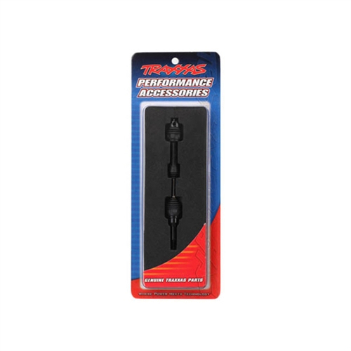 Driveshaft, front (steel-spline constant-velocity)