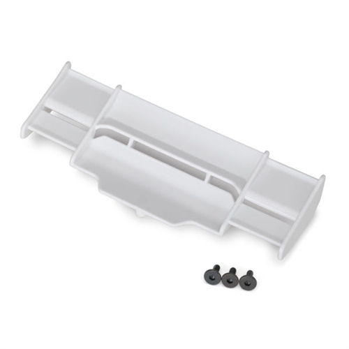 Wing, Rustler 4X4 (white)/ 3x8 FCS (3)