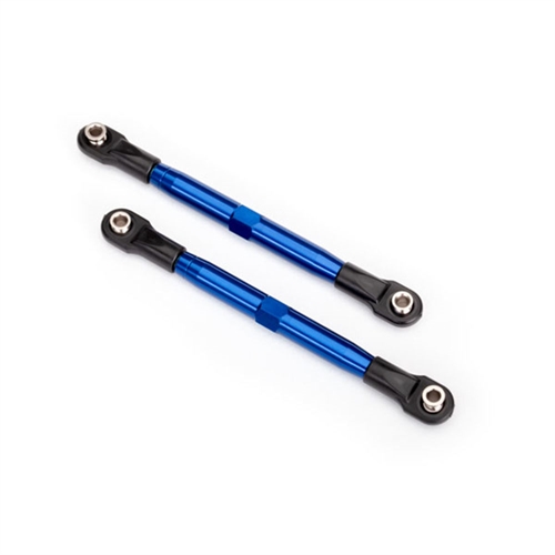Toe links (TUBES blue-anodized, 7075-T6 alu.) (87mm)
