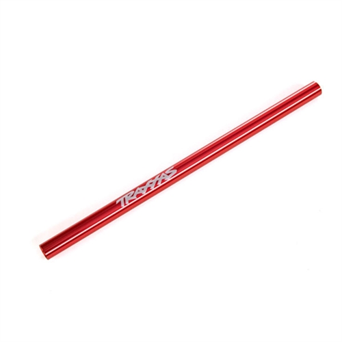 Driveshaft, center, 6061-T6 aluminum (red-anodized)