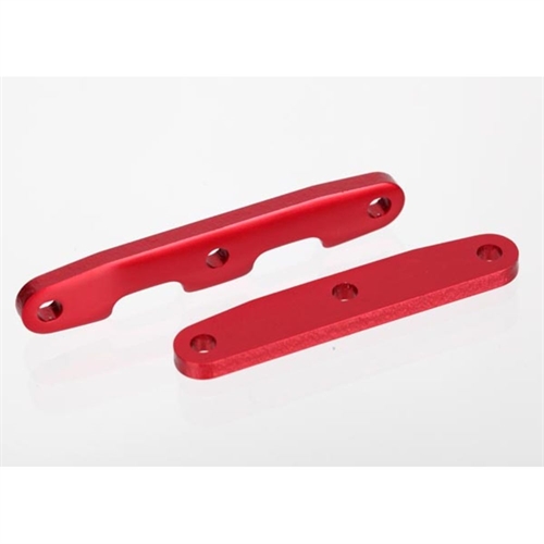 Bulkhead tie bars, front & rear, aluminium (red-anodised)
