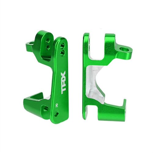 Caster blocks (c-hubs), 6061-T6 (green-anodized), L or R