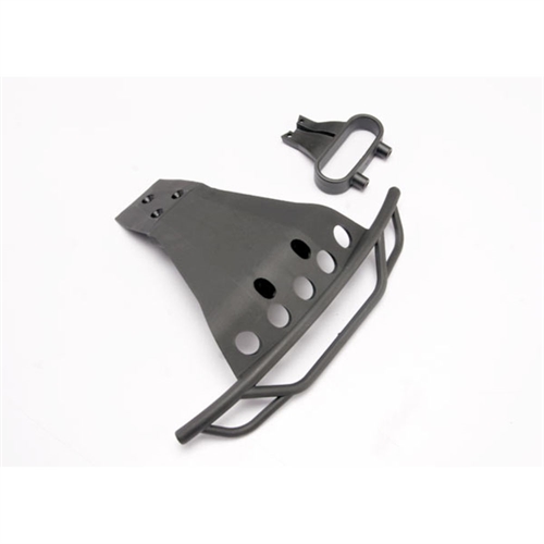 Bumper, front/ bumper mount, front (black)