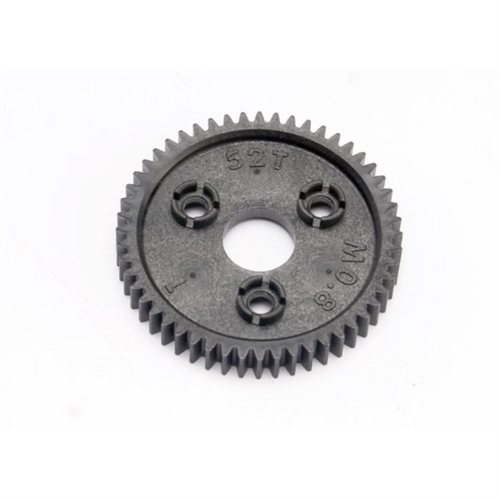 Spur gear, 52-tooth (0.8 metric pitch, compat w/ 32-pitch)