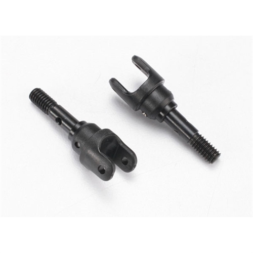 Stub axle, steel (2)/ yokes (2) (assembled)
