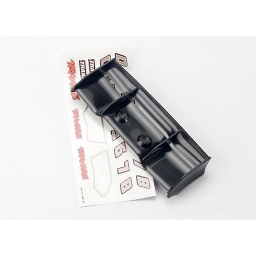 Wing, 1/16 E-Revo (black)/ decal sheet