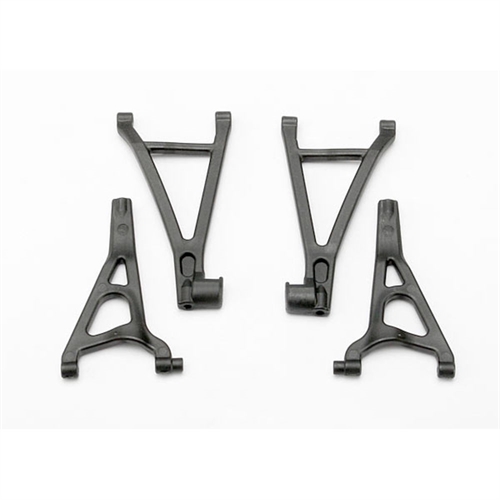 Suspension arm set, front (includes upper right & left and