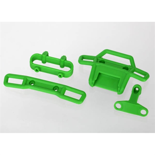 Bumper, Fr & Rr (1)/ bumper support, fr & Rr (1) (green)