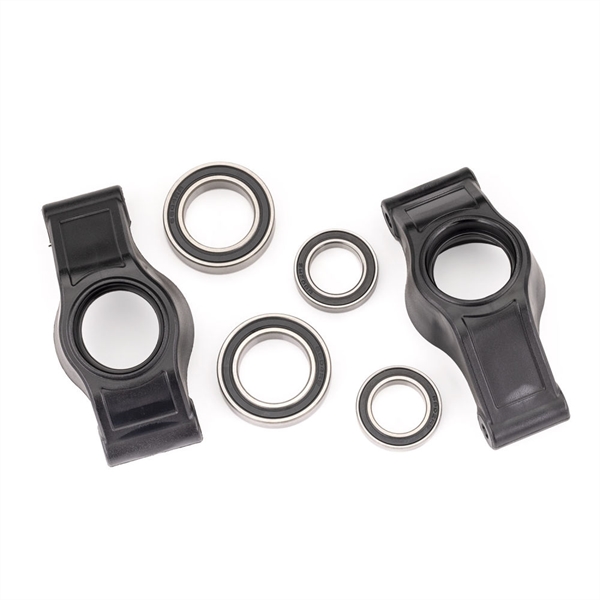 Carriers, stub axle (rear) (left & right)/ 20x32x7mm bearings (2)/ 15x24x5mm bearings (2)