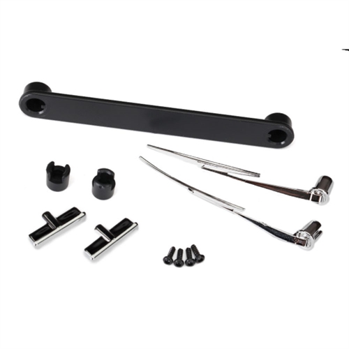 Door handles, left & right/ windshield wipers, left & right