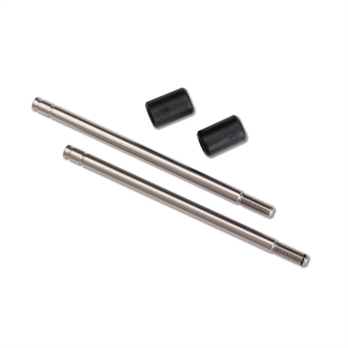Shock shaft, 3x57mm (GTS) (2) (incl bump stops) (use with TR