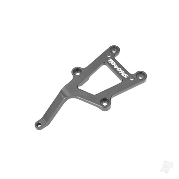 Chassis brace, front, 6061-T6 aluminium (gray-anodised)