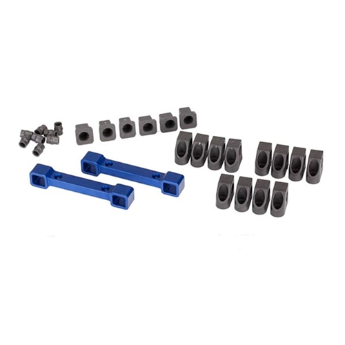 Mounts, suspension arms (blue-anod alu) (Fr & Rr)/ hinge pin