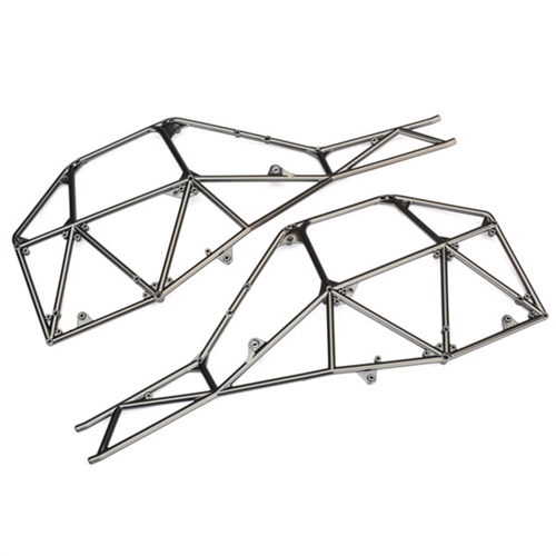 Tube chassis, side section (L&R) (satin black chrome-plated)