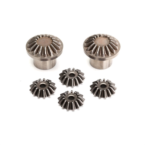 Gear set, Rr differential (output (2) & spider gears (4)) (#