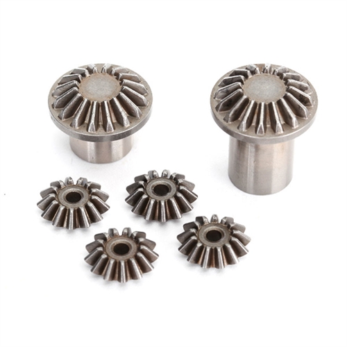 Gear set, center differential (output gears (2)/ spider gear