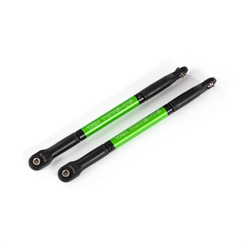 Push rods, aluminum (green-anodized) (2) (assembled with rod ends)