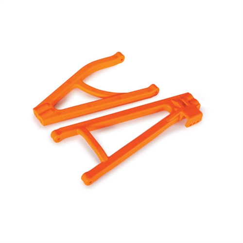 Suspension arms, orange, rear (left), heavy duty, adjustable wheelbase (upper (1pc) / lower (1pc))