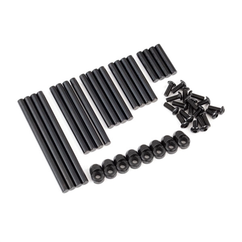 Suspension pin set, complete (hardened steel)