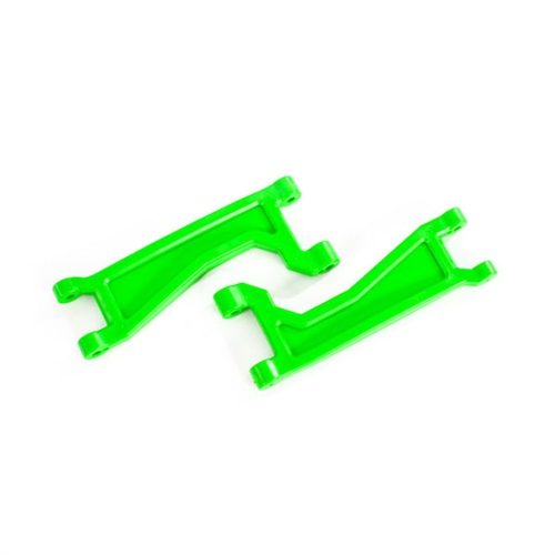 Suspension arms, upper, Green (left or right, Front or Rear) (2 pcs) (for use with #8995 WideMaxx suspension kit)