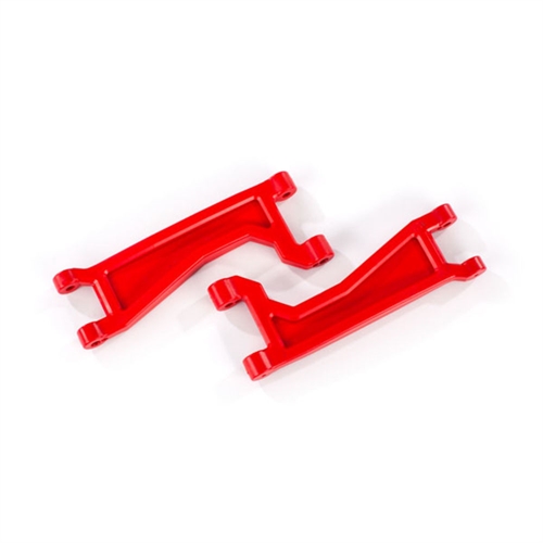 Suspension arms, upper, Red (left or right, Front or Rear) (2 pcs) (for use with #8995 WideMaxx suspension kit)